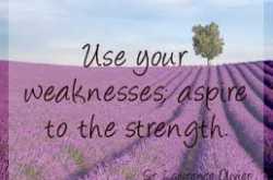 An accident with my weaknesses