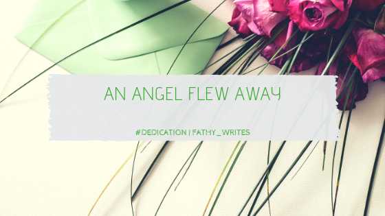 An Angel Flew Away 😢