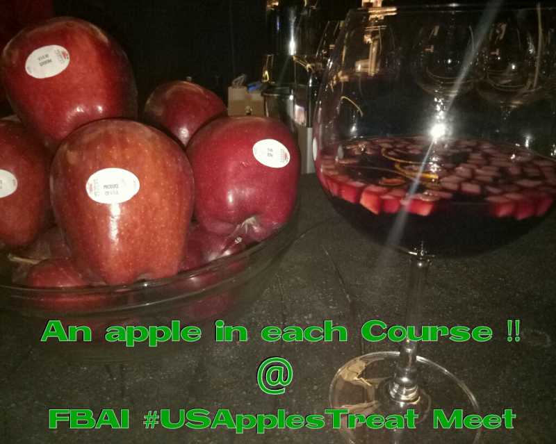 An Apple In Each Course!! @ FBAI #USApplesTreat Meet