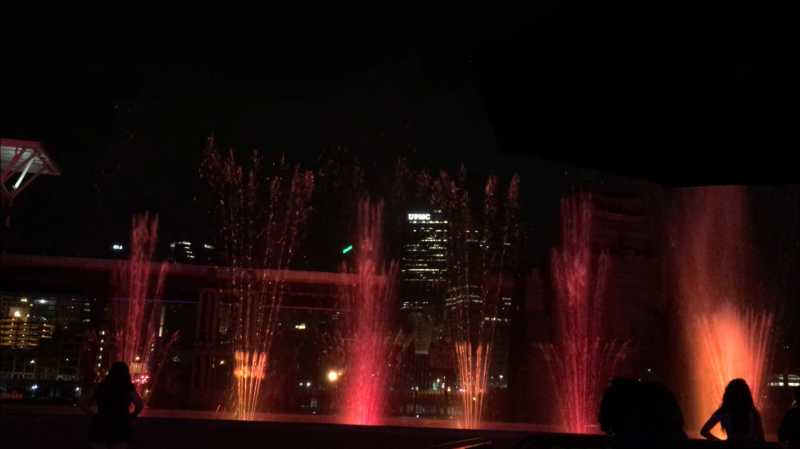 An Evening With Musical Fountain