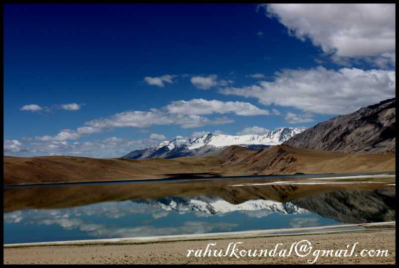 An Infamous Thadsang Karu Lake Enroute Tso Moriri In Ladakh