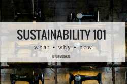 An introduction to sustainability in fashion