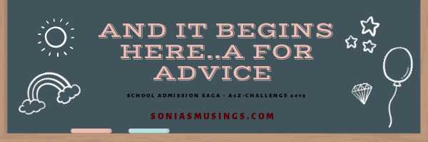 And It Begins Here.. A For Advice, (mostly The Unsolicited Kind)