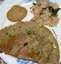 Andhra Pesarattu/Moong Daal Dosa