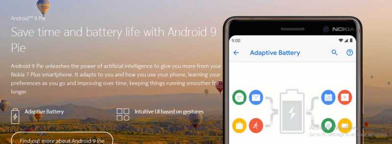 Android™ 9 Pie Update On The Award-winning Nokia 7 Plus