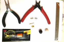 Animal earrings in polymer clay DIY