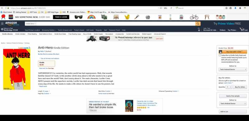 Anti-Hero Available In USA Now..