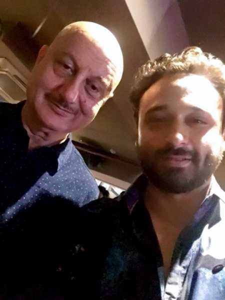 Anupam Kher And Jaey Gajera