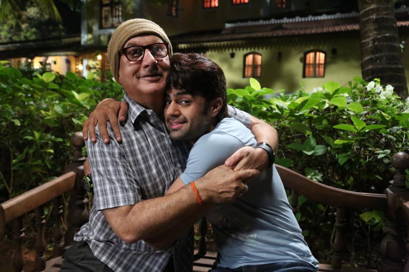 Anupam Kher And Maniesh Paul Bonded Like A Real Father And Son.
