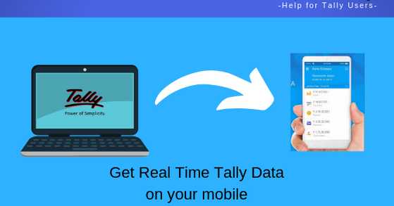 Apni Tally: Get  Your Real Time Tally Data On Your Mobile Instantly