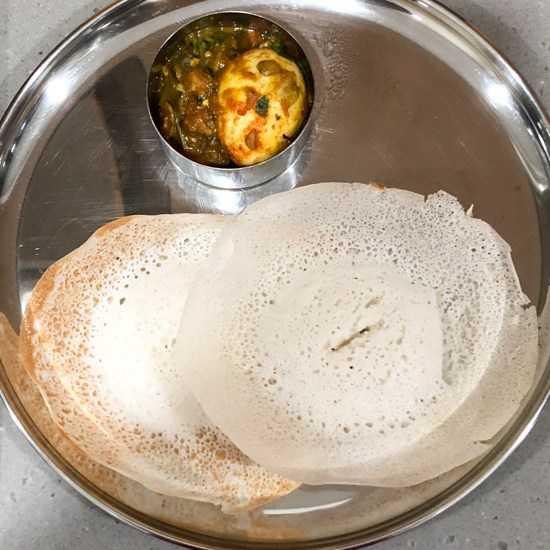 Appam With Rice Flour, Step By Step Recipe - Edible Garden