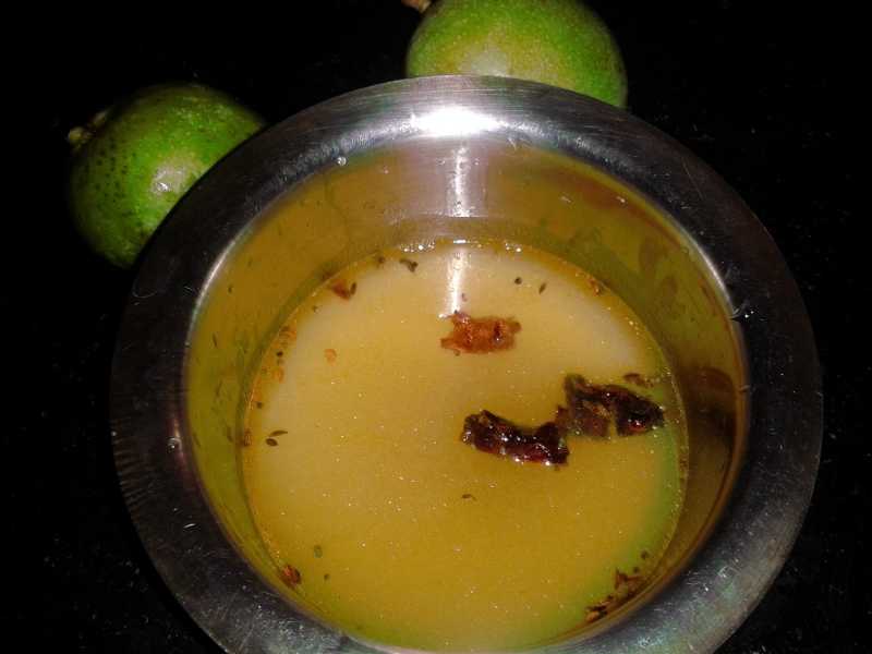 Appe Huli (Raw Mango Rasam)