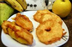 Apple Donuts and Banana Donuts with thermomix simply and quickly