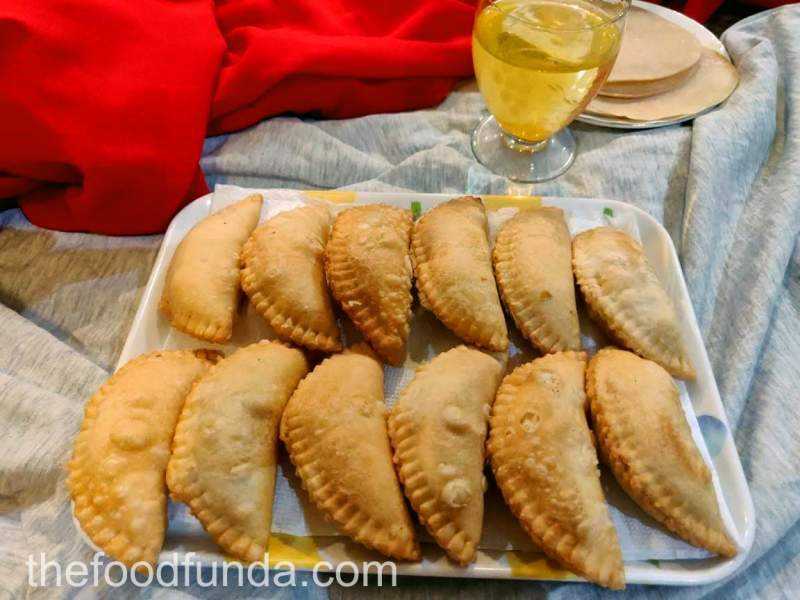 Apple Gujiya Recipe | How To Make Mawa-Apple Gujiya - The Food Funda