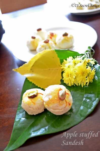 Apple Sandesh