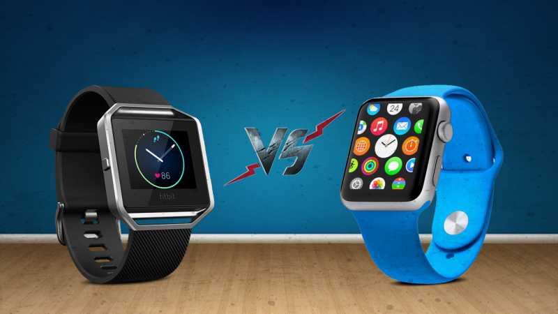 Apple Watch VS Fitbit Blaze Watch