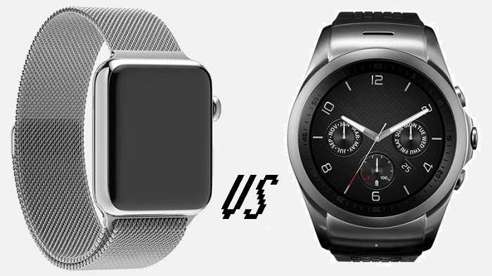 Apple Watch VS LG Watch Urbane