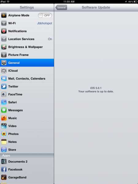 Apple’s First OTA Update And Android Laughs.. Update To IOS 5.0.1