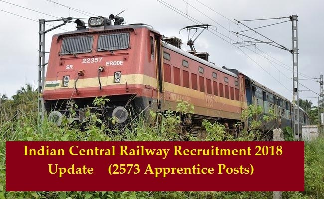 Apply Online For 2573 Apprentice Posts In Central Railway Indian Recruitment [2018]