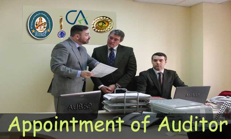 Appointment Of Individual Auditor Or CA Firm In A Company Corporate Law