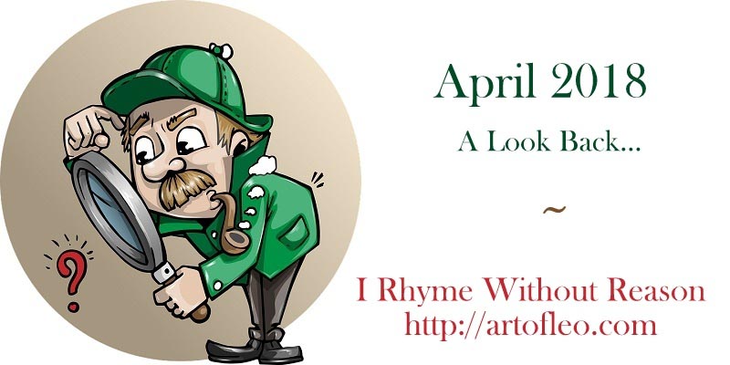 April 2018, March 2018 - A Look Back | I Rhyme Without Reason