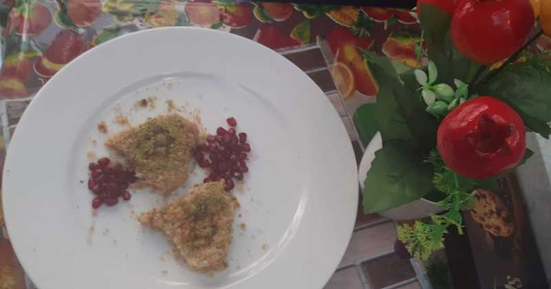 Arabic Traditional And Street Food Sweet Recipe Kunafa/Kunefah