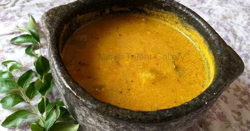 Arachu Vitta Sambar - (freshly Ground Coconut Masala)