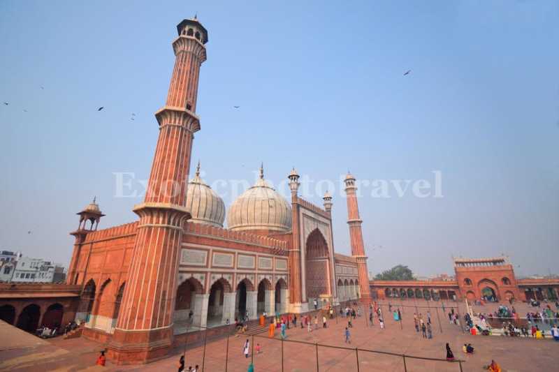 Architecture Photography At Jama Masjid In Delhi - EXOTIC PHOTO TRAVEL