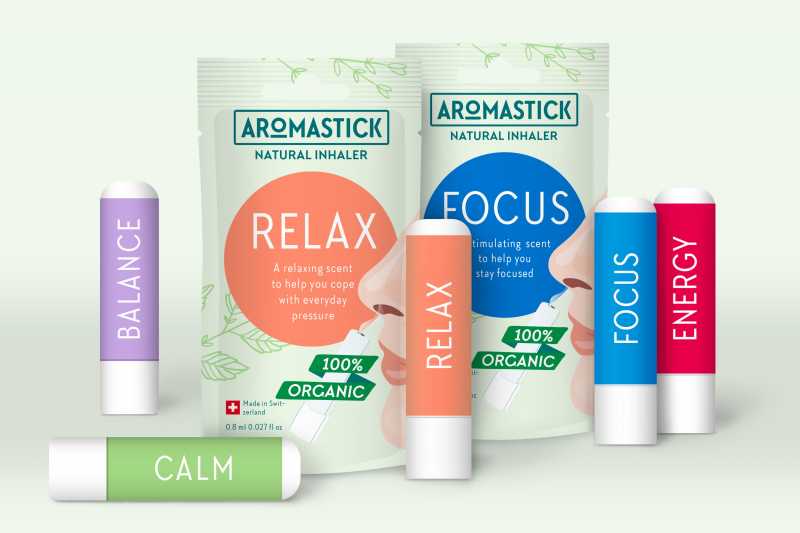 AromaStick - A Premium 100% Swiss Made Nasal Inhaler