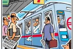 Arrive. Protest. Adjourn. Leave. Repeat!