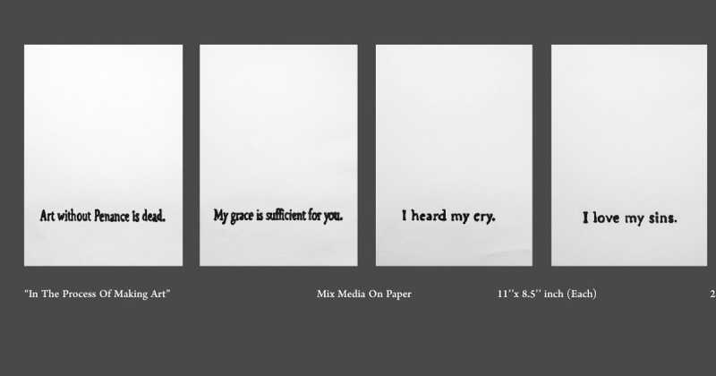 Art Review: TEXT AS TEXT II 