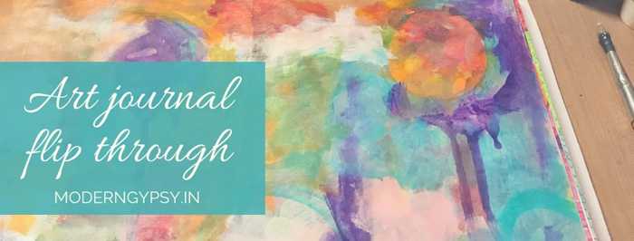 Art Journal Flip Through To Spark Your Creativity | Modern Gypsy
