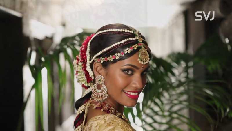 Art Of Indian Coiffures: Mythili, A Traditional Indian Bridal Hairstyle | Indian Graffiti