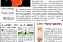 Article in the Leading English Daily of Central India dated 25th of April 2017