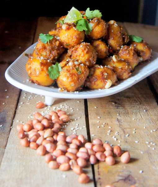 Asian Potatoes And Peanuts