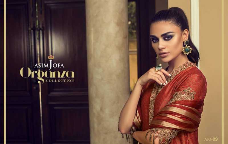 Asim Jofa Organza Collection 2019 - Asim Jofa Online