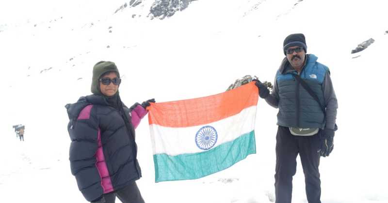 At 10 Years Old, Urvi Scaled 13,800 Ft In Himalayas
