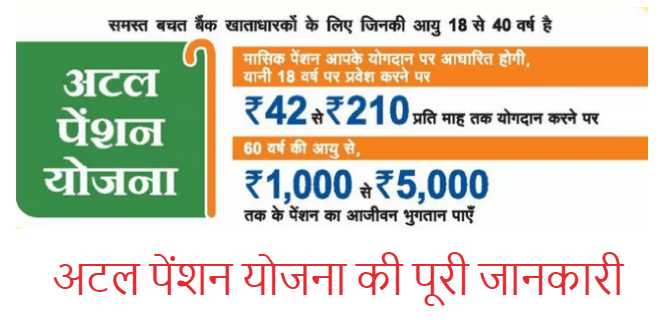 Atal Pension Yojana à¤à¥ à¤à¤¾à¤¨à¤à¤¾à¤°à¥ à¤¹à¤¿à¤à¤¦à¥ à¤®à¥à¤