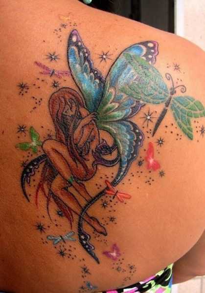 Attractive Back Tattoos Designs For Women - Tattoosera
