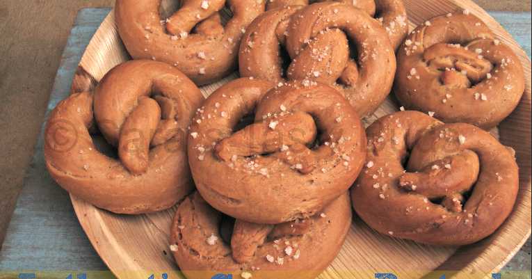 Authentic German Pretzels#BreadBakers