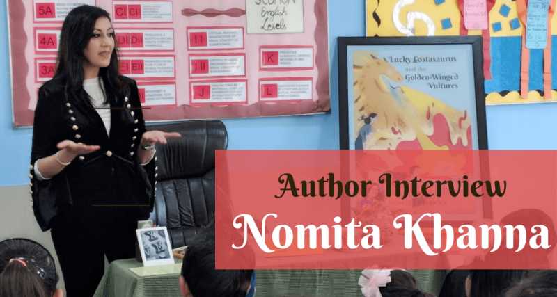 Author Interview: Nomita Khanna - The Author Of Lucky Costasaurus
