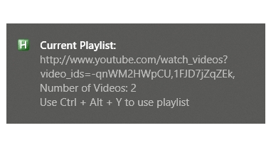 AutoHotkey: Create YouTube Playlist By Copying Video Links To Clipboard