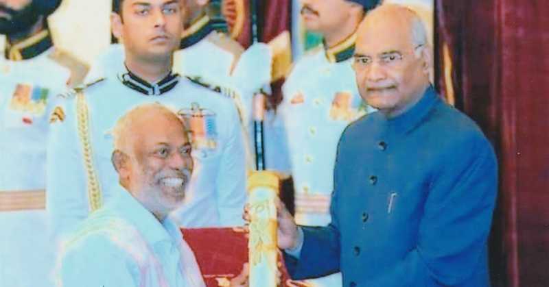 Autograph - Devarapalli Prakash Rao - (Padma Shri)