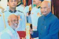 autograph - devarapalli prakash rao - (padma shri)