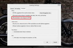 Automatically Write Changes into XMP in Lightroom