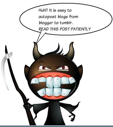 Autopost From Blogger To Tumblr