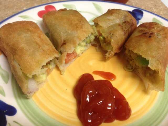 Avacado Egg Rolls