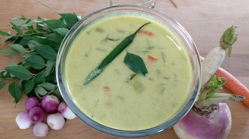 Avial - Veg Stew - Avial Kerala Style - How To Make Veg Stew