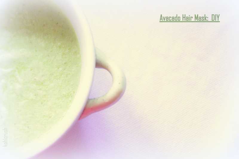 Avocado Hair Mask DIY
