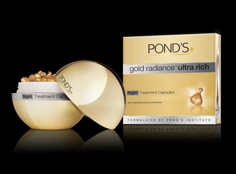 Awaken To The Glow Of Gold With New Pond’s Gold Radiance™ Ultra Rich Night Treatment Capsules